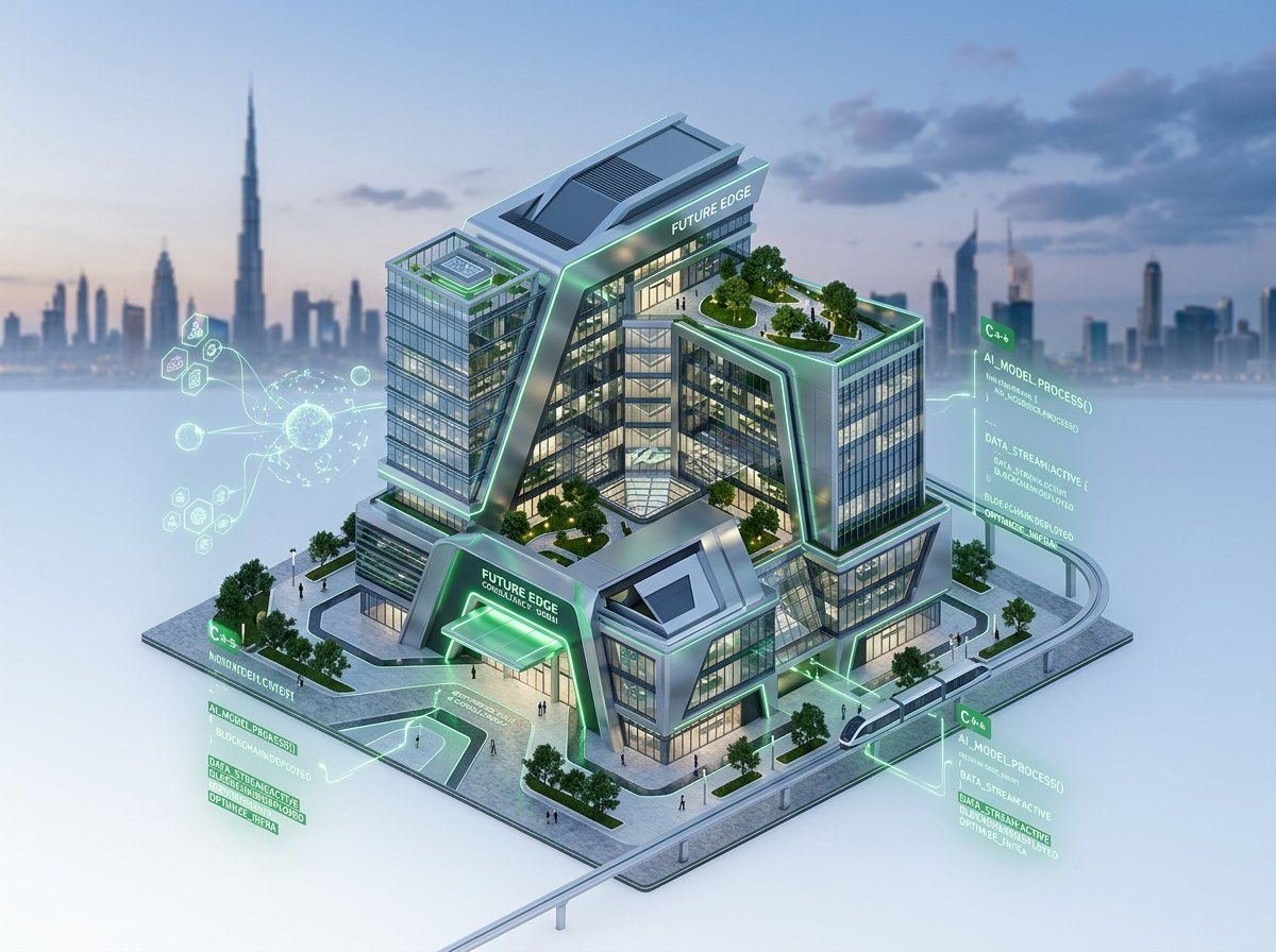 GrowthSpell Dubai Engineering & Business Insight 3D Visualization
