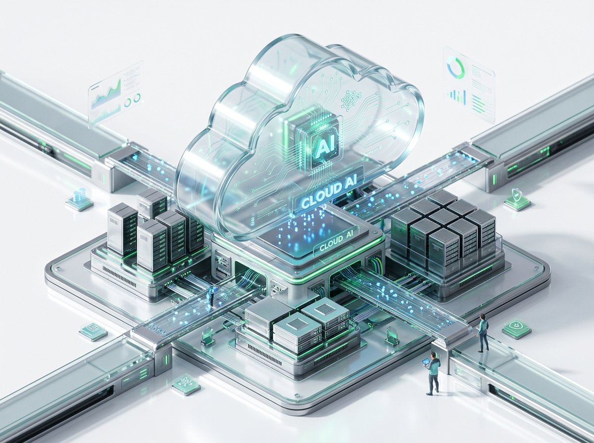 3D Cloud Infrastructure & AI Architecture